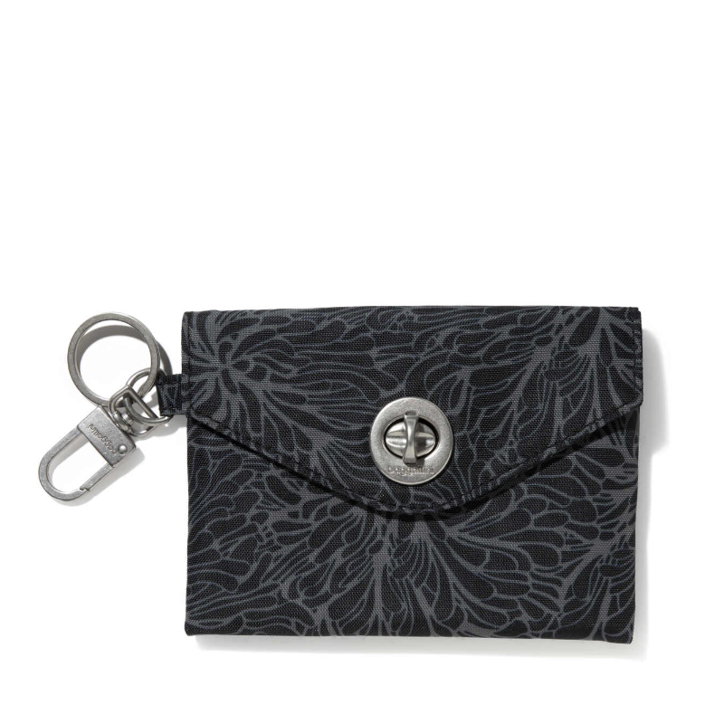 Baggallini On the Go Envelope Case - Midnight Blossom