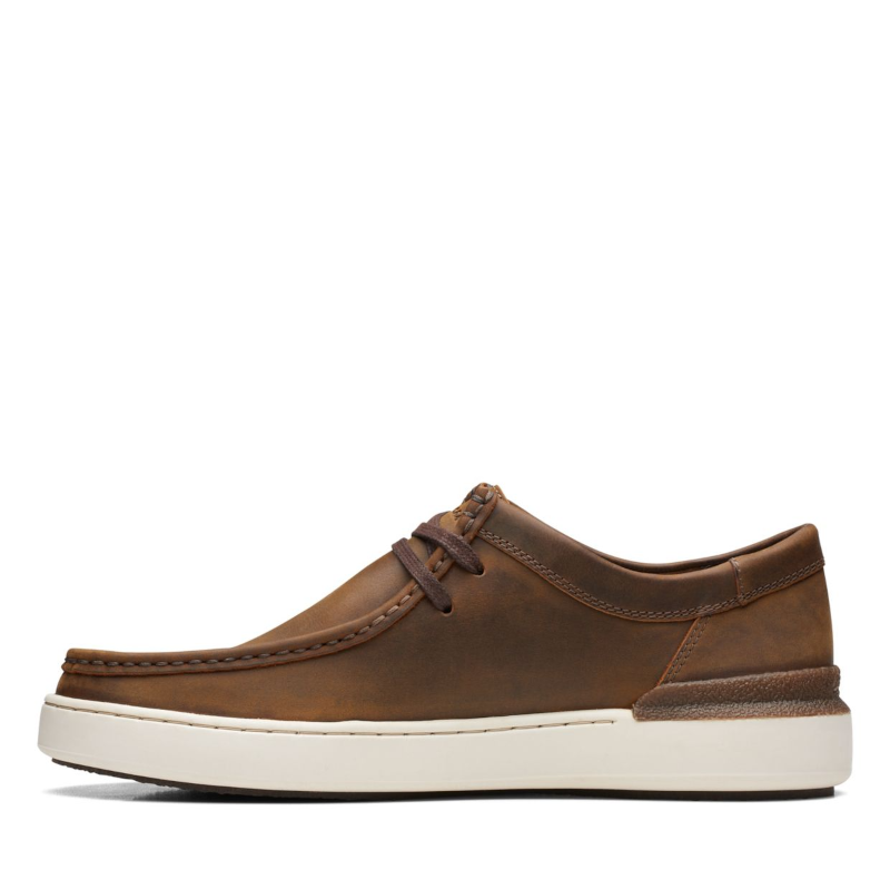 Men's Clarks Courtlite Wally - Beeswax Leather