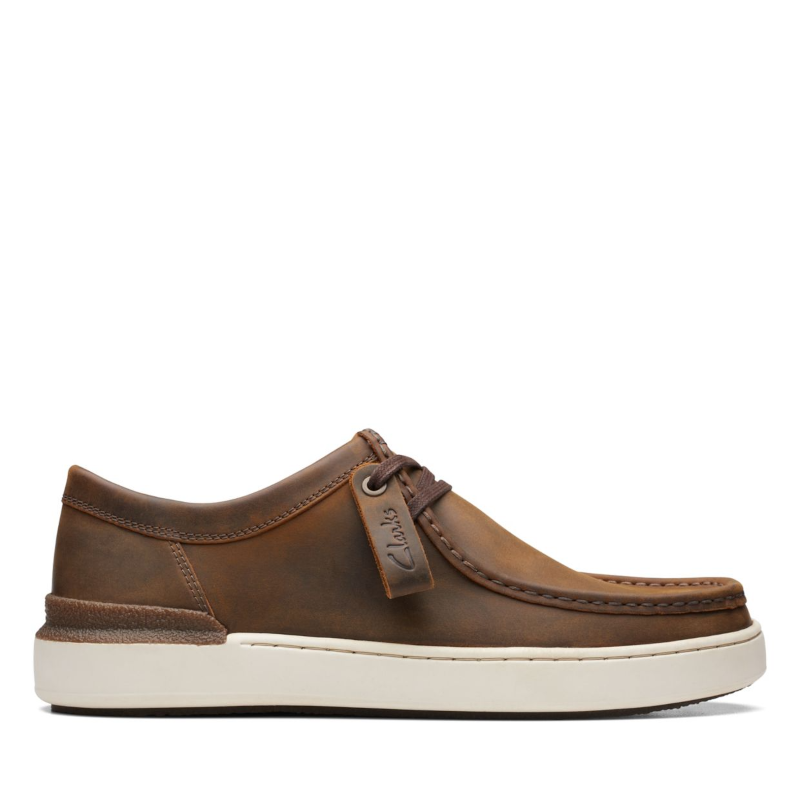 Men's Clarks Courtlite Wally - Beeswax Leather