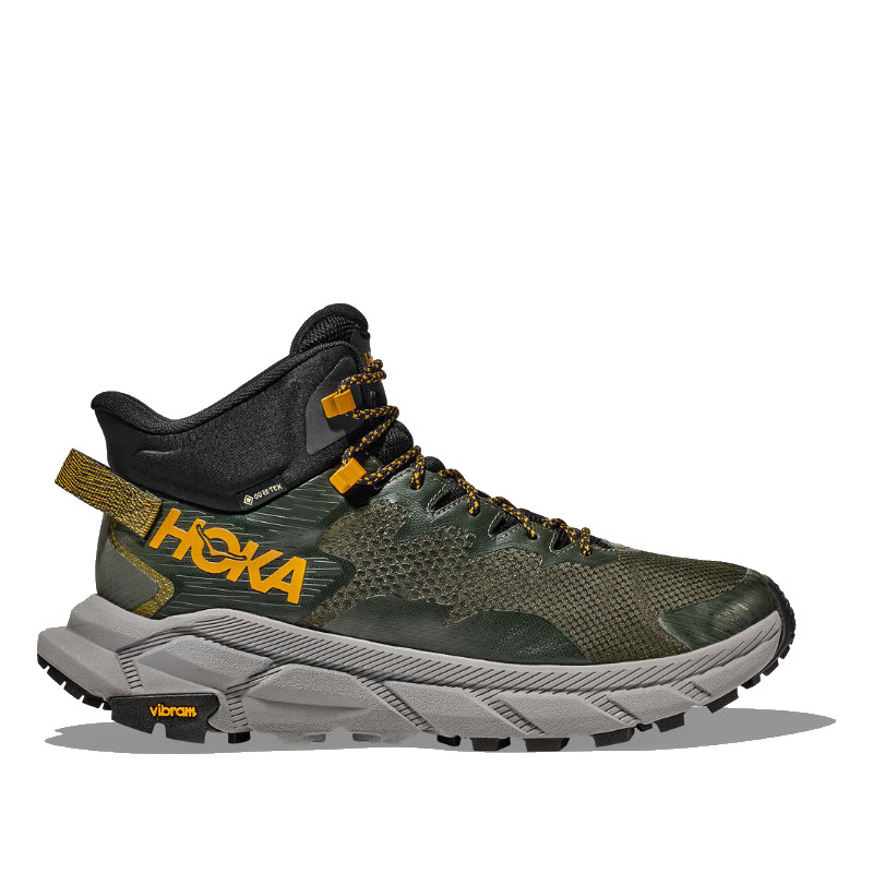 Men's Hoka Trail Code GTX - Duffel Bag/Avocado (DBAV)