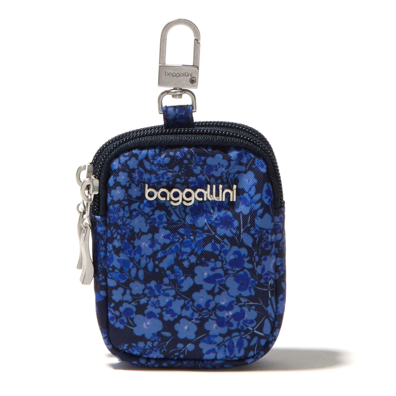 Baggallini On the Go Mini Pouch – Ink Hydrangea