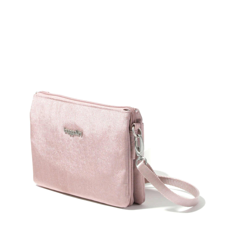 Baggallini The Only Mini Bag – Blush Shimmer