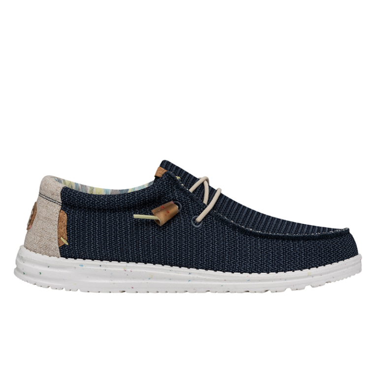 Men's Hey Dude Wally Eco Stretch - Orion Blue | Stan's Fit For Your Feet
