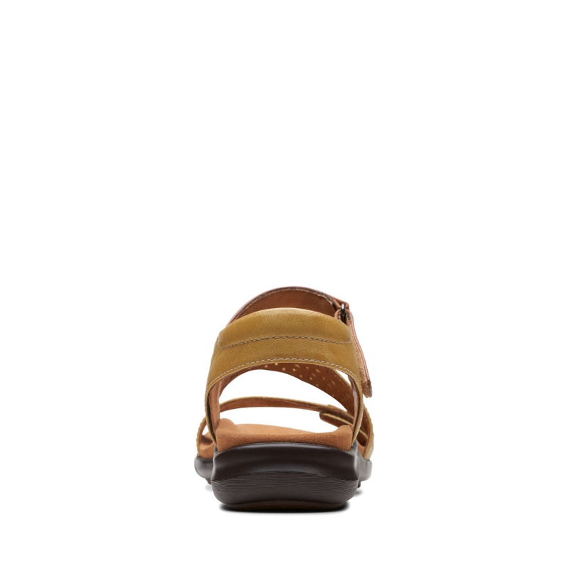 Women's Clarks Kitly Way - Yellow Leather
