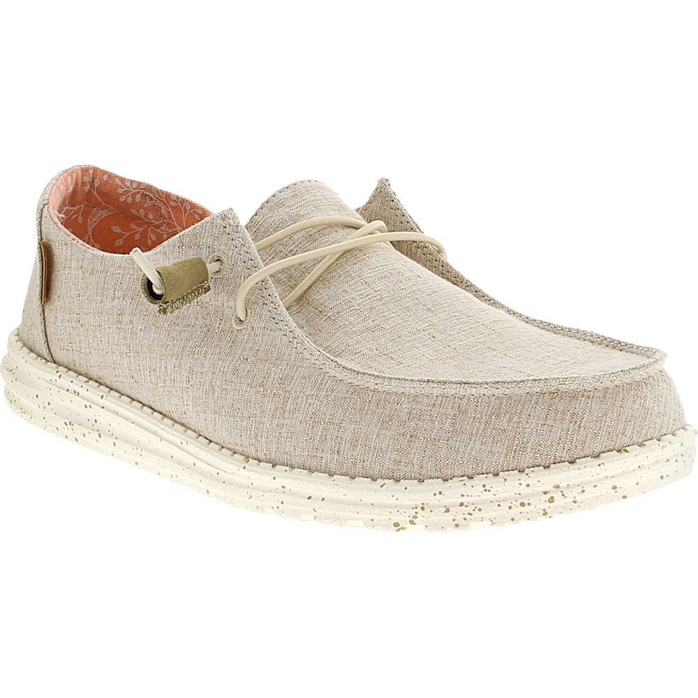 Women's Hey Dude Wendy Chambray - White Nut | Stan's Fit For Your Feet