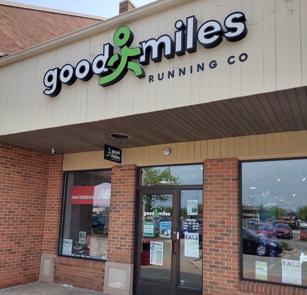Goodmiles Running Company storefront