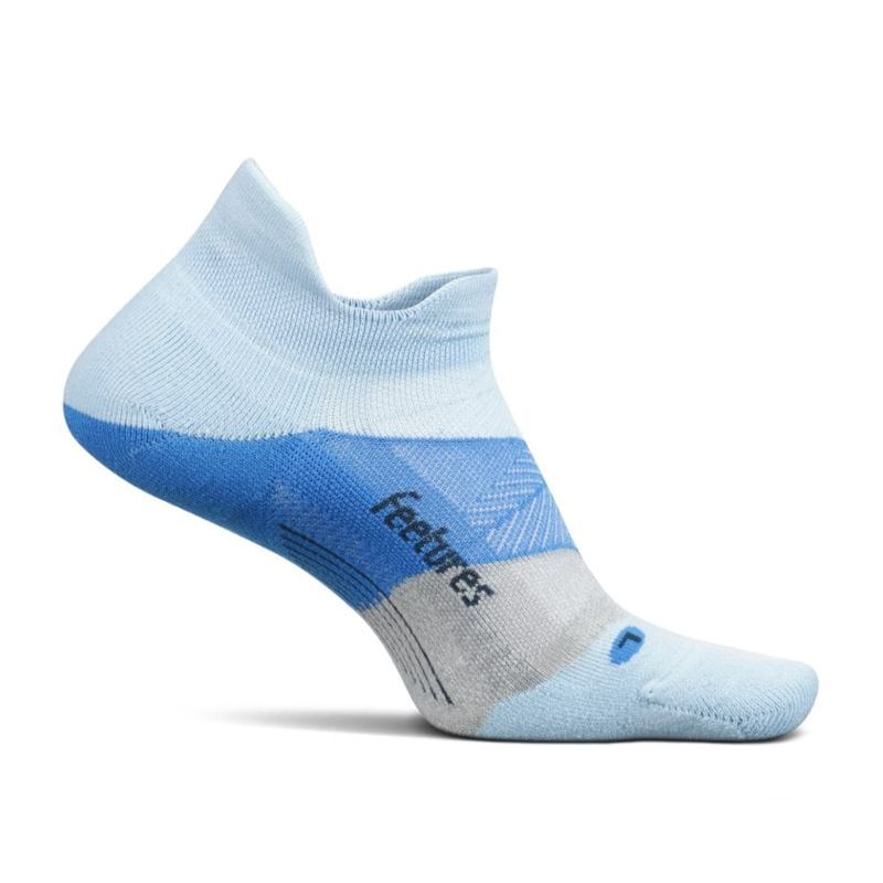 Feetures Elite Lite Cushion No Show Socks – Big Sky Blue