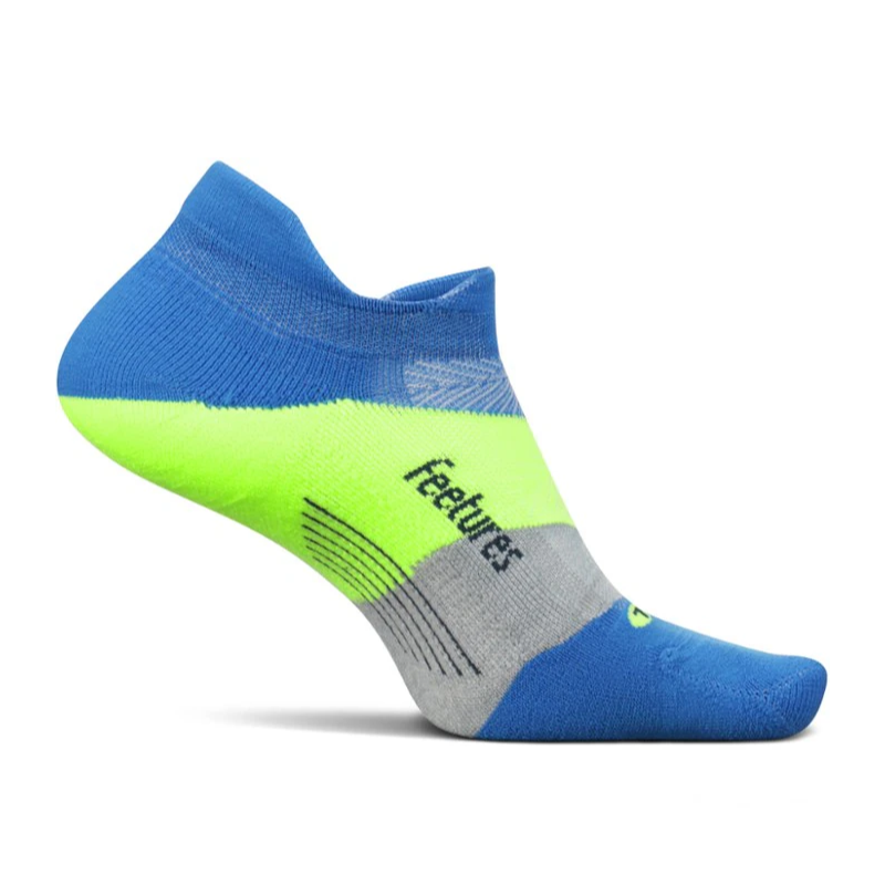 Feetures Elite Max Cushion No Show Socks – Boulder Blue