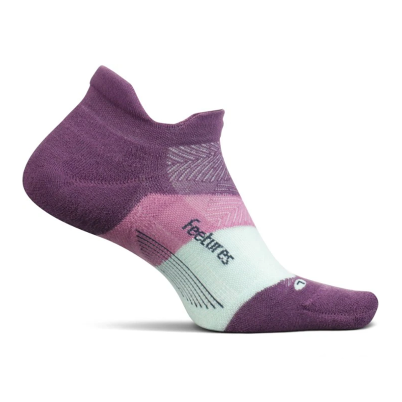 Feetures Elite Max Cushion No Show Socks – Peak Purple