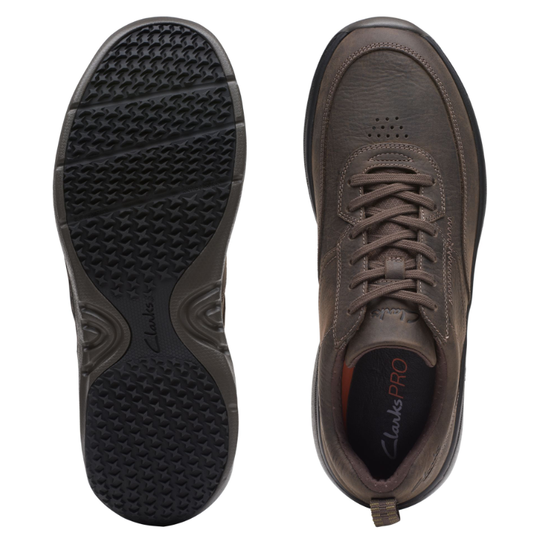 Men’s Clarks Pro Lace – Dark Brown | Stan's Fit For Your Feet