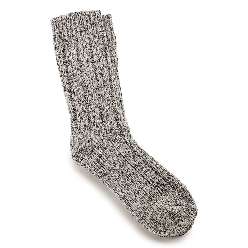 Women’s Birkenstock Cotton Twist Socks – Light Grey
