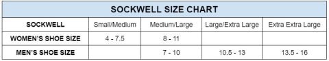 Sockwell Size Chart